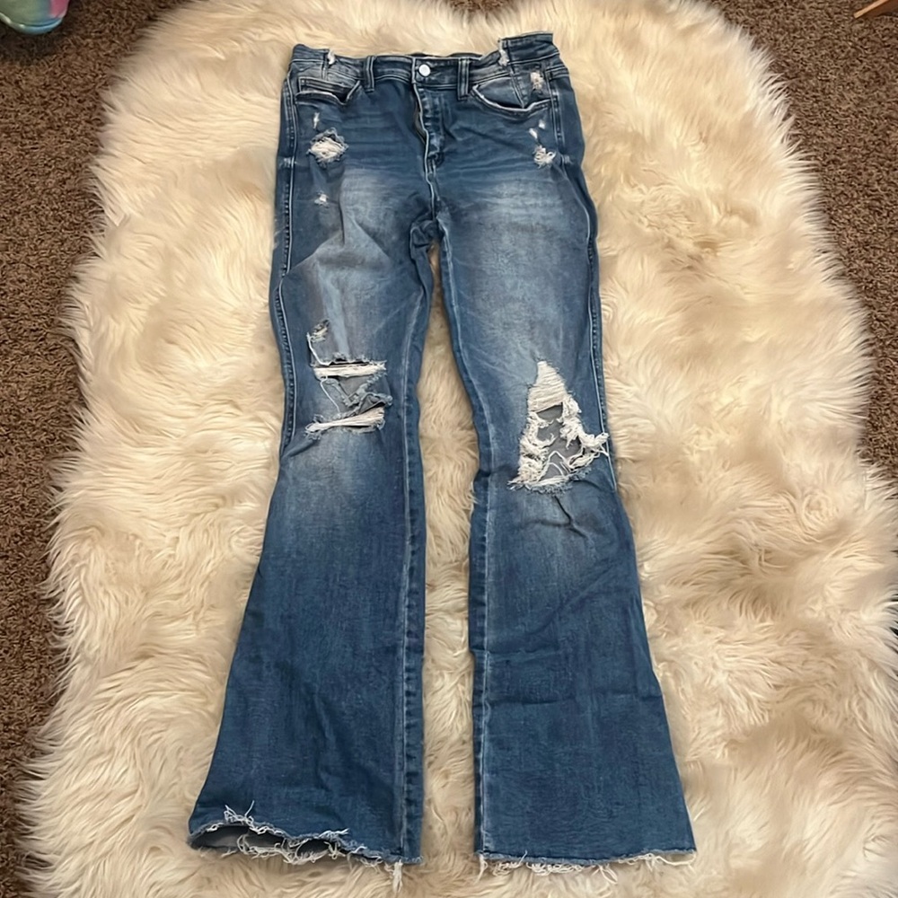 Flying monkey distressed jeans size 30